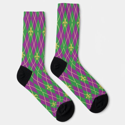 Chaussette Jacquard du carnaval (Droite)