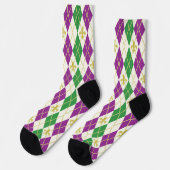 Chaussette Jacquard Mardi Gras (Gauche)