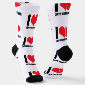 Chaussette J'adore Coffs Harbour (Angulaire)
