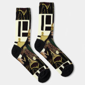 Chaussette Jah Rastafari Haile Selassie I HIM Rasta Socks (Droite)