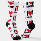 Chaussette J'aime Ballarat (Angulaire)