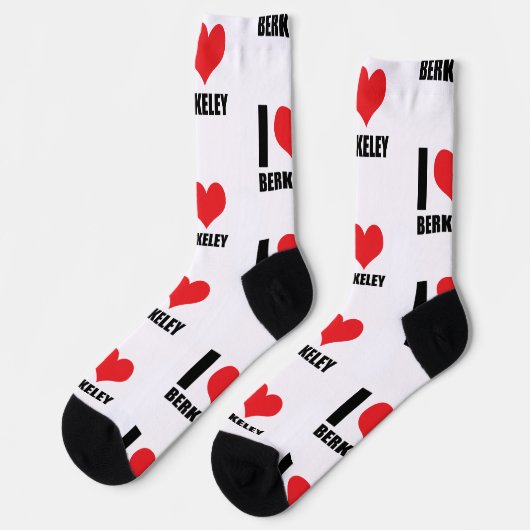 Chaussette J'aime Berkeley (Gauche)