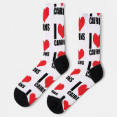 Chaussette J'aime Cairns (Gauche)