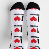 Chaussette J'aime Chesapeake (Haut)