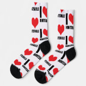 Chaussette J'aime Huntsville (Gauche)