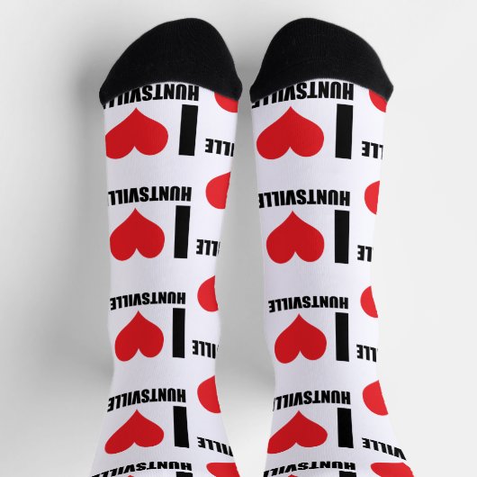 Chaussette J'aime Huntsville (Haut)