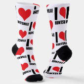 Chaussette J'aime Huntsville (Angulaire)