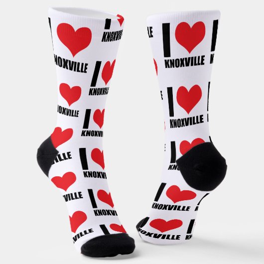 Chaussette J'aime Knoxville (Angulaire)