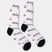 Chaussette J'aime la Malaisie (Droite)