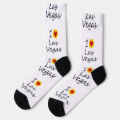 Chaussette J'aime Las Vegas (Gauche)