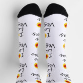 Chaussette J'aime Las Vegas (Haut)