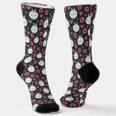 Chaussette J'aime les chats (Angulaire)