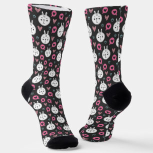 Chaussette J'aime les chats