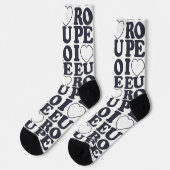 CHAUSSETTE J'AIME L'EUROPE (Gauche)