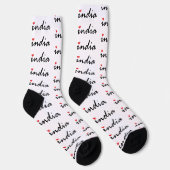 Chaussette J'aime l'Inde (Droite)