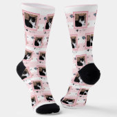 Chaussette J'Aime Mes Chats Chaussettes Photo (Angulaire)