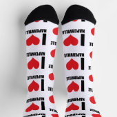Chaussette J'aime Naperville (Haut)
