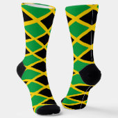 Chaussette Jamaica Flag Jah Rastafari Blessed Love Socks (Angulaire)