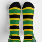 Chaussette Jamaica Flag Socks Proud Jamaicans Rasta Roots (Haut)