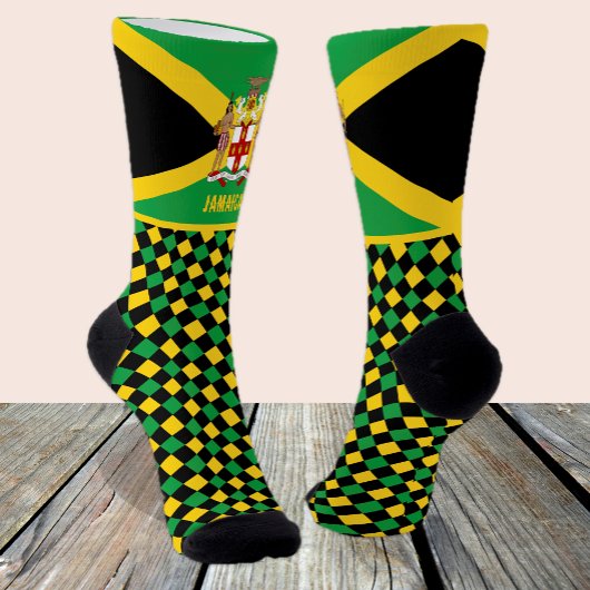 Chaussette Jamaïque Chaussettes, Emblem, drapeau jamaïcain