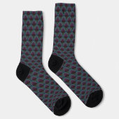 Chaussette Japanese art deco style_Midnight (Droite)