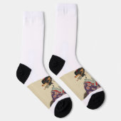 Chaussette Japon, mais pas vous pensez - Hana & Her Cat (Droite)