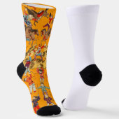 Chaussette Japonais Big Circus 1871 Chaussettes Premium durab (Angulaire)