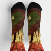 Chaussette Japonisme : Arbre à prune fleuri par Vincent van G (Haut)