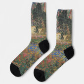 Chaussette Jardin de fleurs - Vincent van Gogh (Gauche)