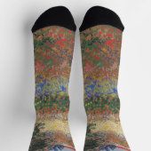 Chaussette Jardin de fleurs - Vincent van Gogh (Haut)