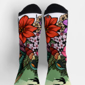 Chaussette Jardin des colibris (Haut)