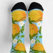 Chaussette Jardin des Oranges d'été (Haut)