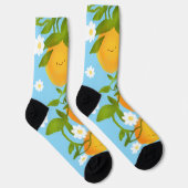 Chaussette Jardin des Oranges d'été (Droite)