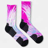 Chaussette Jardin rose enchanté (Droite)