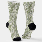 Chaussette Jardin vert fleuri (Angulaire)