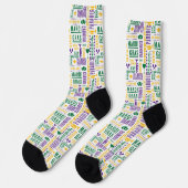 Chaussette Jazz Mardi Gras (Gauche)