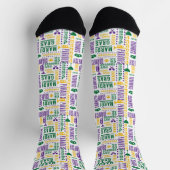 Chaussette Jazz Mardi Gras (Haut)