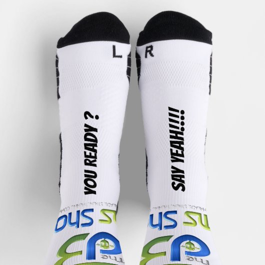 Chaussette "JB Sims Signature Motivational Socks : (Haut)