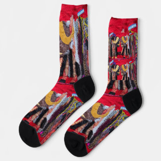 Chaussette Je me tiens debout.