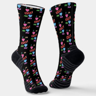 Chaussette Je Suis Fou De Toi