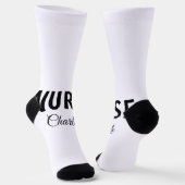 Chaussette Je suis infirmière médecin expert ajouter votre no (Angulaire)