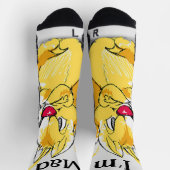 Chaussette Je suis Mad Athlew Sock (Haut)