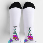Chaussette Je suis mignon comme... (Haut)