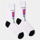 Chaussette Je suis mignon comme... (Droite)