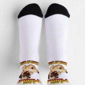 Chaussette Je Suis Pibble Lave Mon Ventre (Haut)