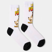 Chaussette Je Suis Pibble Lave Mon Ventre (Droite)