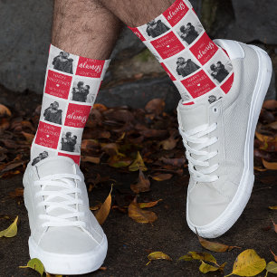 Chaussette Je t'aimerai toujours Photo