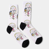 Chaussette Je vais être une chaussettes de grand-mère (Droite)