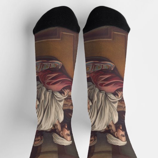 Chaussette Jésus oint à Béthanie (Haut)