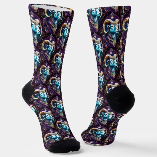 Chaussette Jewel Galaxy Zodiac Aries (Angulaire)